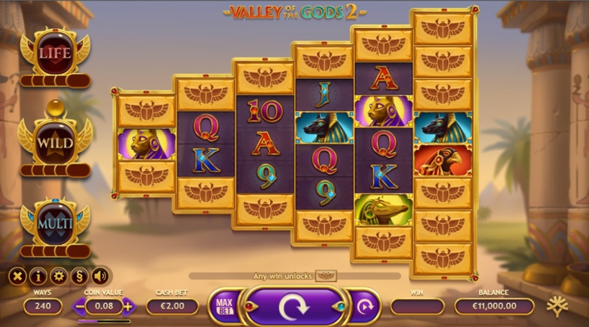 «Valley of The Gods 2» — популярные игровые автоматы Адмирал